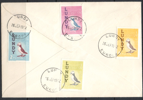 Lundy island 1962 qeii - gb,