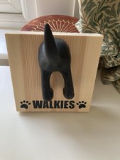 Novelty wooden dog tail wall - /,