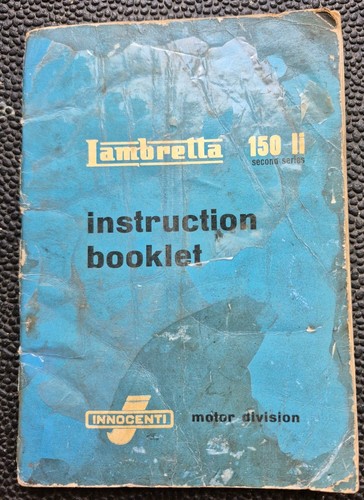 Lambretta 150 instruction - 150,