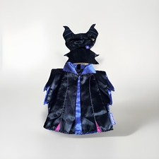 Disney Parks Shellie May Bear Maleficent Costume Dress up Clothes 17” Dress Hood