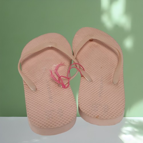 Primark nude pink flip flops - nude,