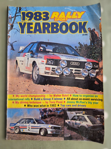 Rally sport yearbook 1983 - rally,