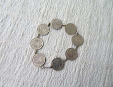 VINTAGE, SILVER, THREE PENCE