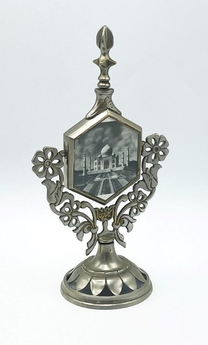 Indian table mirror c1900 - table,