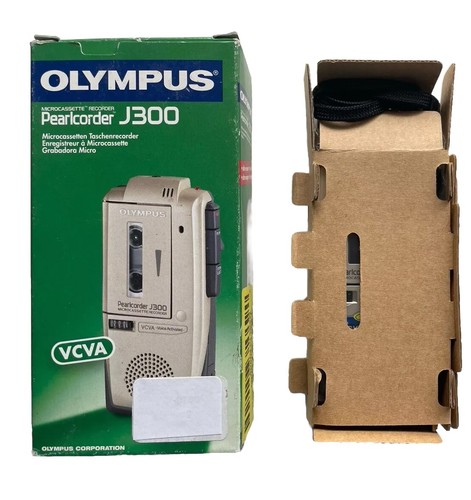 New olympus pearlcorder j300 - olympus,