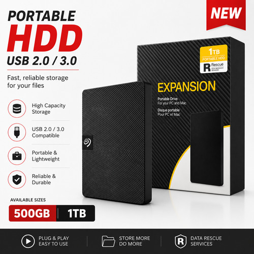 Seagate external portable - external,