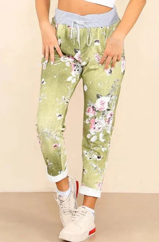 Womens joggers italian floral - womens,