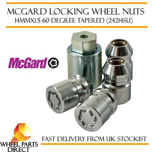 Mcgard locking wheel nuts - locking,