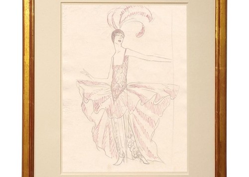 Paul poiret fashion drawing - fashion,