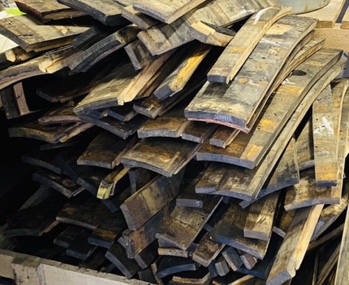 100 whisky barrel staves - barrel,