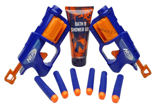 Nerf play anywhere boys bath - play,