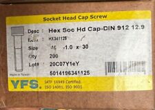 SOCKET HEAD CAP HEX  1.0MM M6 x 30MM DIN 912 12.9