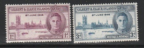 Gilbert ellice islands - ellice, kgvi
