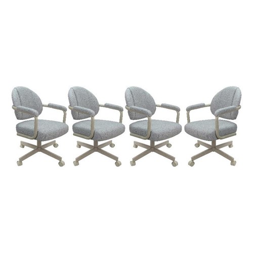 Swivel metal dining - 4,