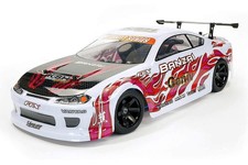 FTX 1:10 Banzai S15 Nissan Silvia Style 4WD RTR RC Nitro Drift Car - White
