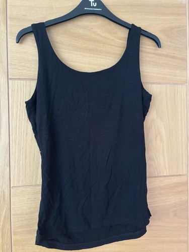 Sparkly beaded black vest - sparkly, top