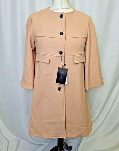 Zara collarless jacket - collarless,