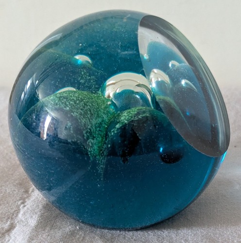 Signed mdina glass - signed, paperweight