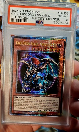 Psa 8 chaos emperor - yu-gi-oh,