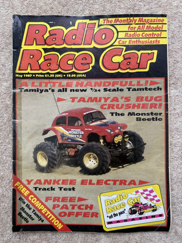 Radio race car magazine - radio,