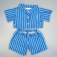 Build A Bear Blue Striped