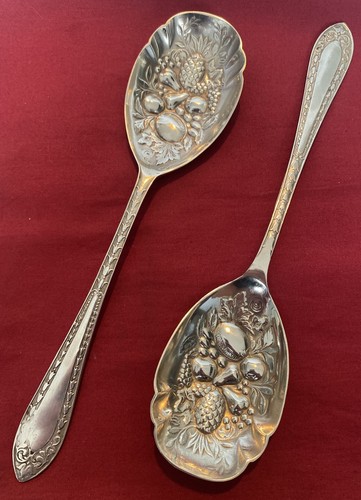 Pair large antique - of,