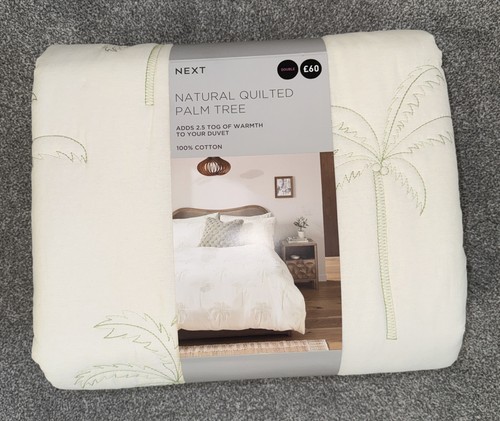 Bnwt next natural quilted - bnwt, palm