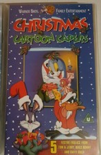 Christmas Cartoon Capers VHS