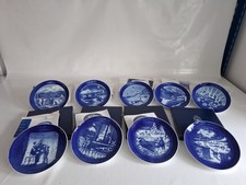Royal Copenhagen Collector Christmas Plates 2000-2008 in Original Boxes