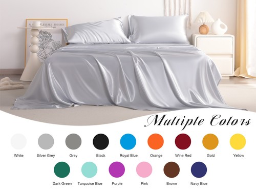 Pcs lustrous satin silk - 4,