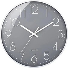 Wall Clock Non-Ticking Silent