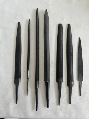 Vintage hand files lot - files,