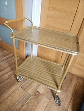 Vintage Two-Tier Gold Cocktail