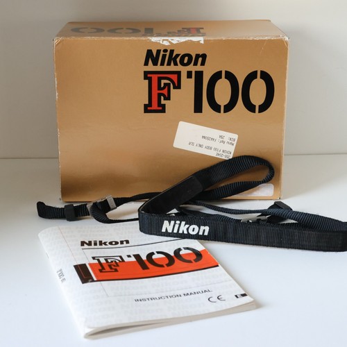 Nikon f100 empty box - empty,
