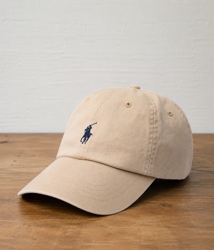 Polo cotton chino cap cream - cotton,
