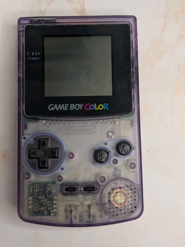 Nintendo game boy - color, clear