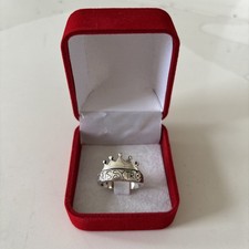 90's Silver Stussy Tribe Crown