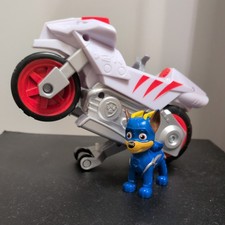 Paw Patrol Moto Pups Wildcat Pull Back & Go Wild Motor Bike + Speedy Chase