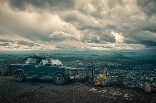 Car vehicle lada - vehicle, hdr