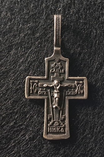 Greek orthodox cross pendant - greek,