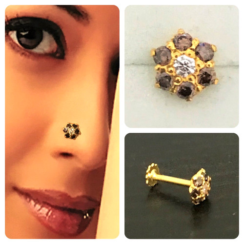 Nose stud pure carat - 22,