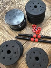 Full Set Of Dumbbell weights Hardly Used. 30kg Total.Mix Of 4kg, 2.5, 1.5 Etc