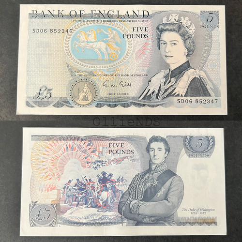 Gill pound note - note,
