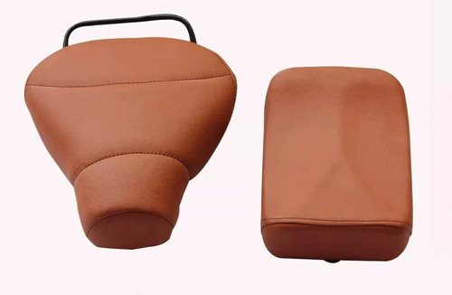 Tan vespa front saddle rear - tan,