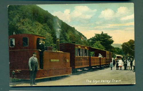 The glyn valley - valley, train