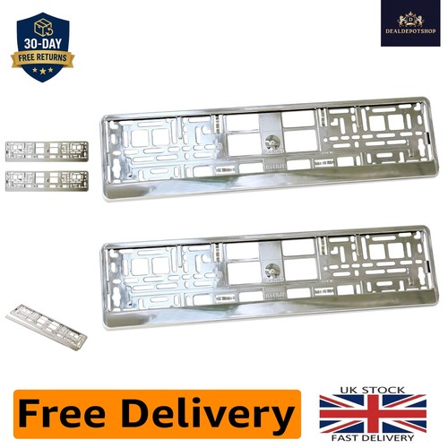 Stylish chrome license plate - stylish,