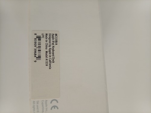 Apple a1359 ipad keyboard dock - apple,