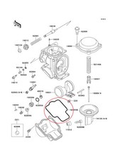 4 x KAWASAKI ZZR1100C 90-92