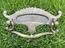 Reclaimed unpolished letter