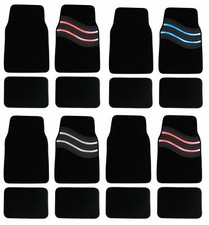 Car Mats Set To Fit Nissan Terrano I (Wd21),Wave Design Heel Pad Set Of 4